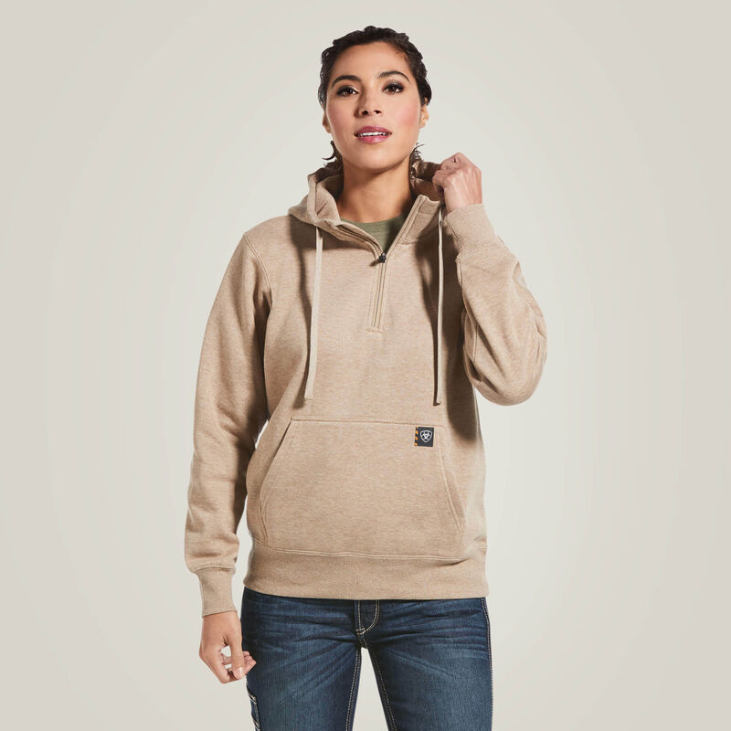 Ariat Rebar Skill Set 1/2 Zip Hoodie (Womens)