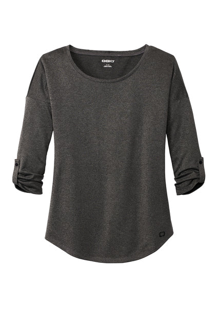 OGIO Women's Gravitate Scoop 3/4-Sleeve