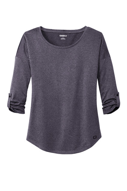 OGIO Women's Gravitate Scoop 3/4-Sleeve